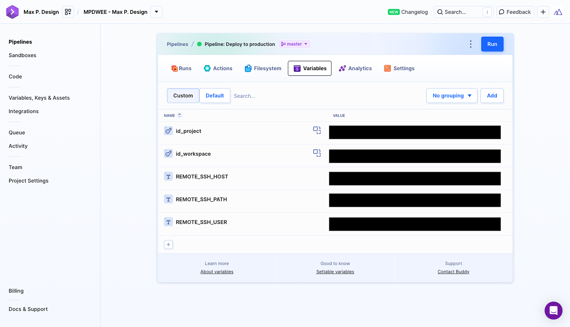 Robust Craft CMS deployments with Buddy | Max P. Design